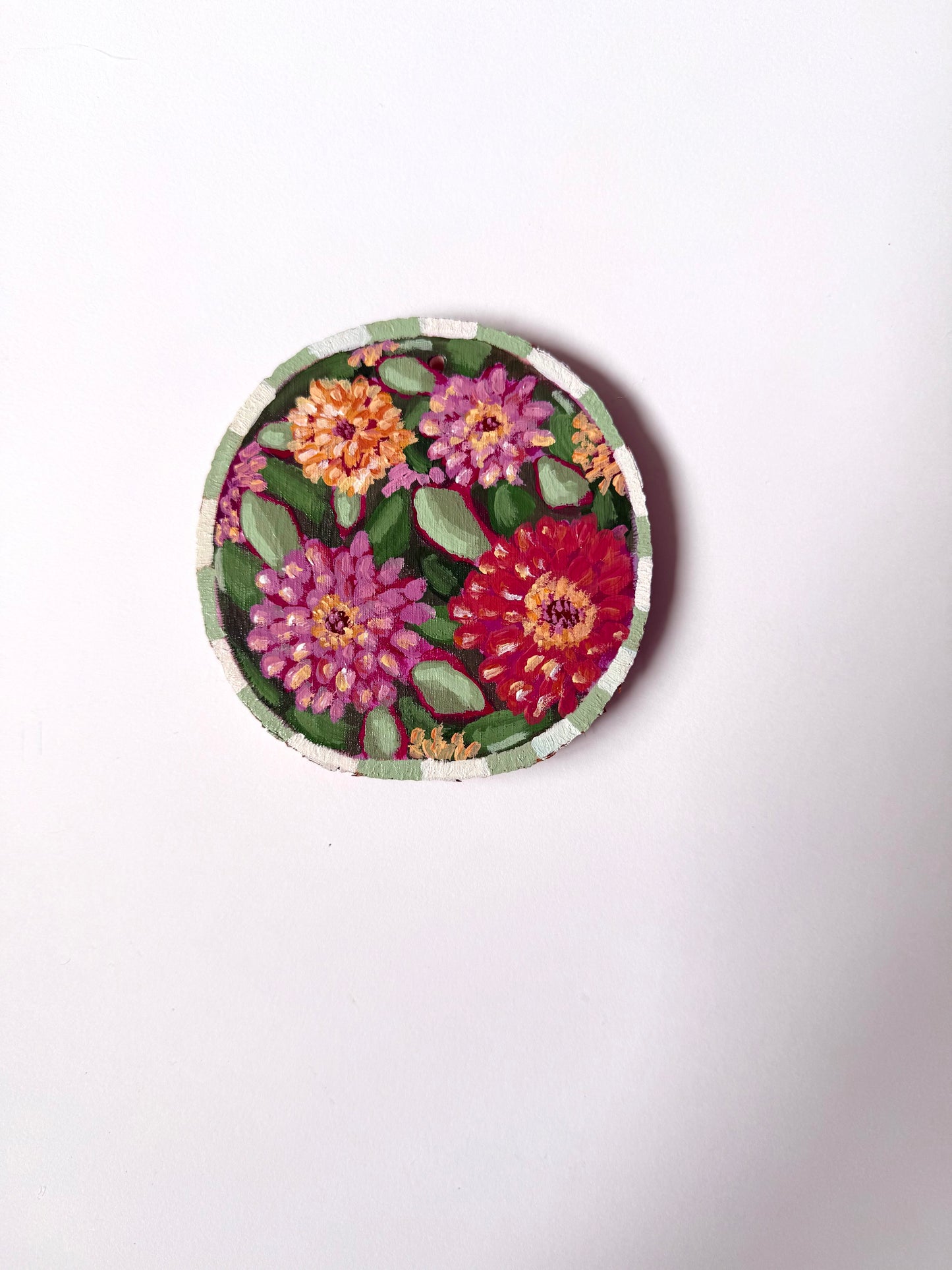 Zinnia Ornament