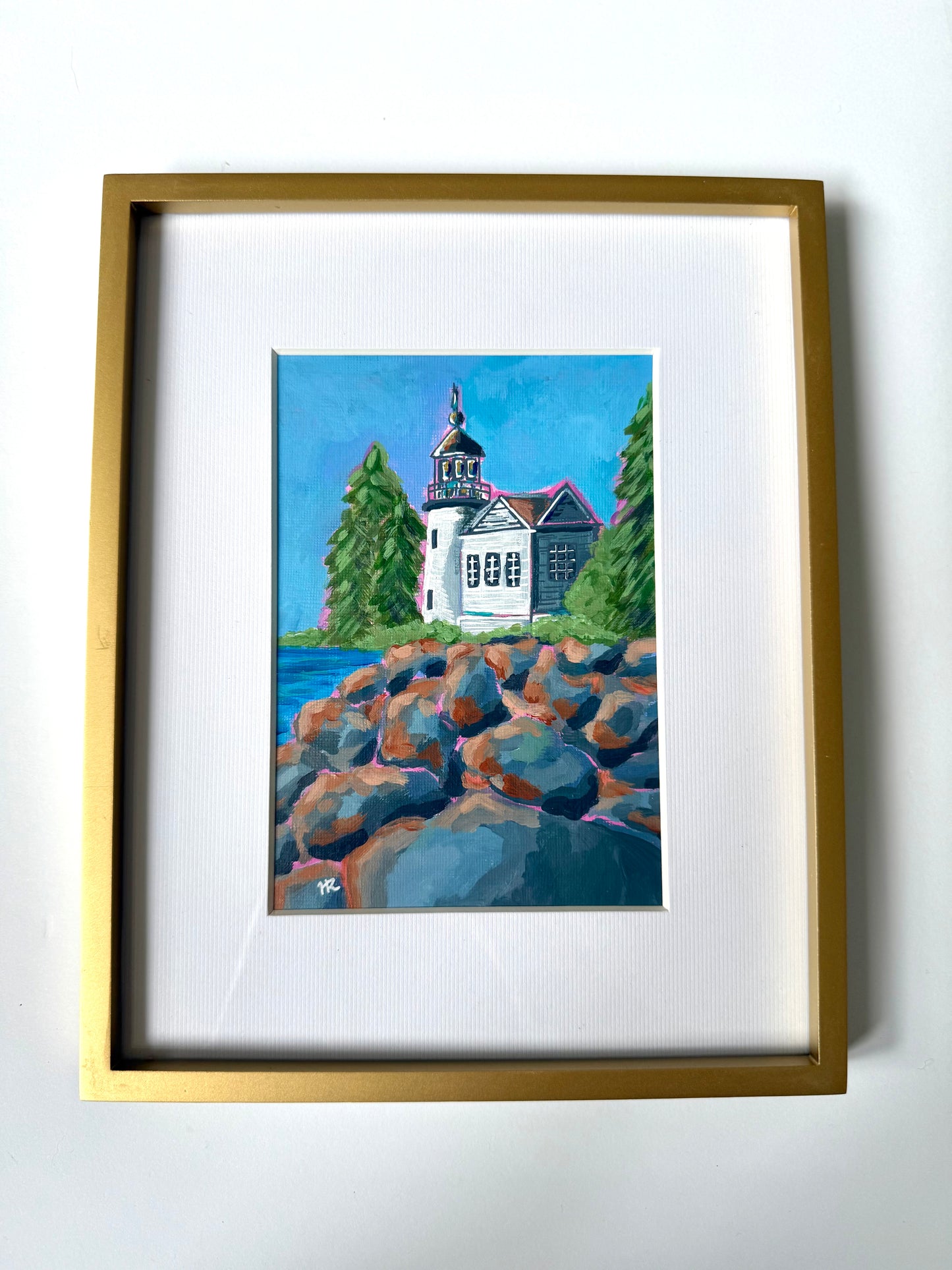 Bass Harbor Head Lighthouse (water view)