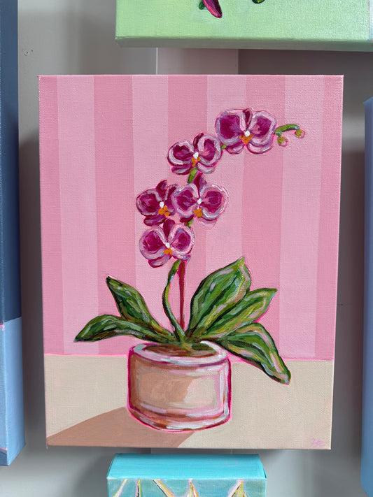 Pink Perfection 11"x 14" Painting