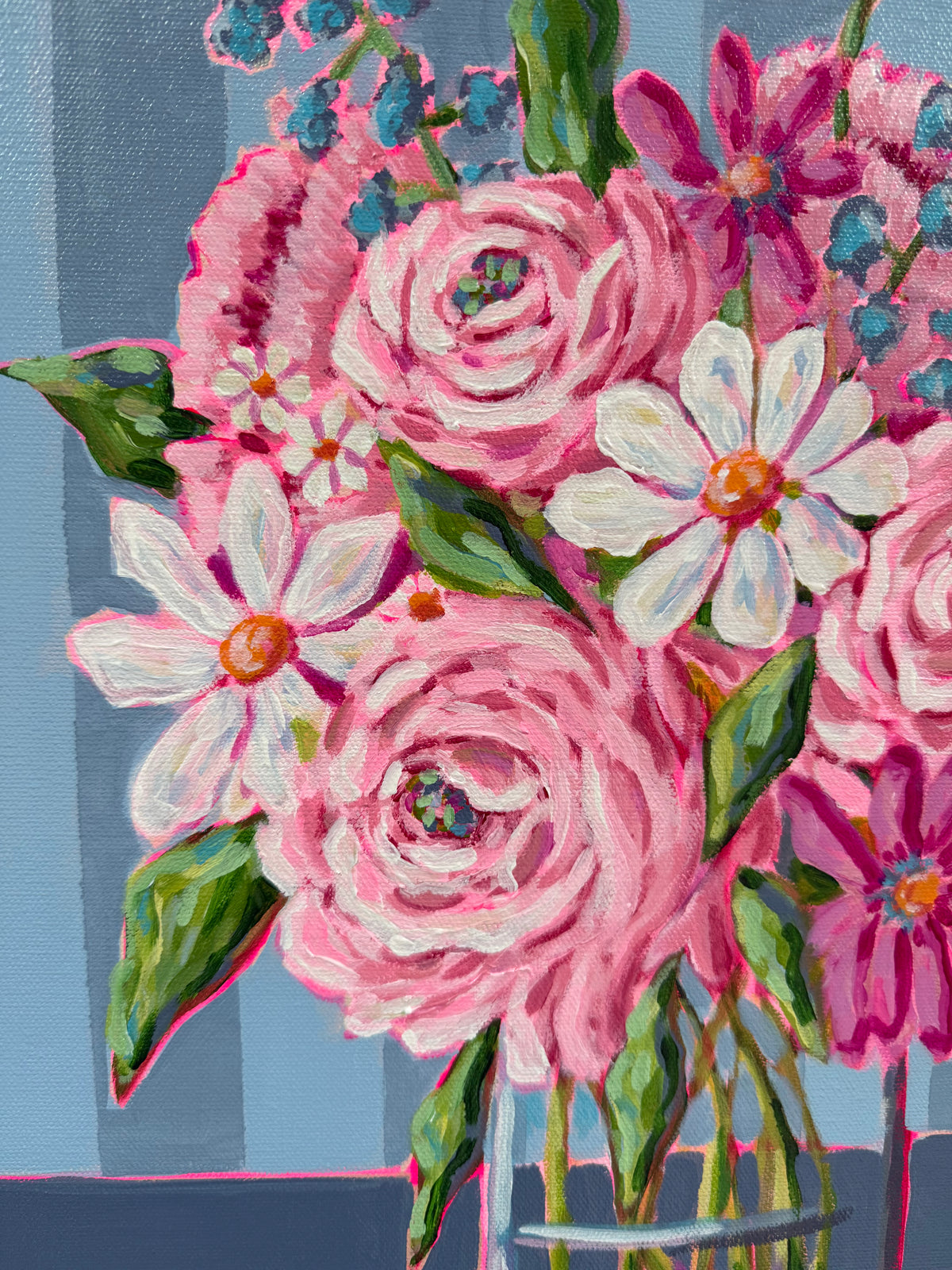Cheerful 16” x 20” Painting