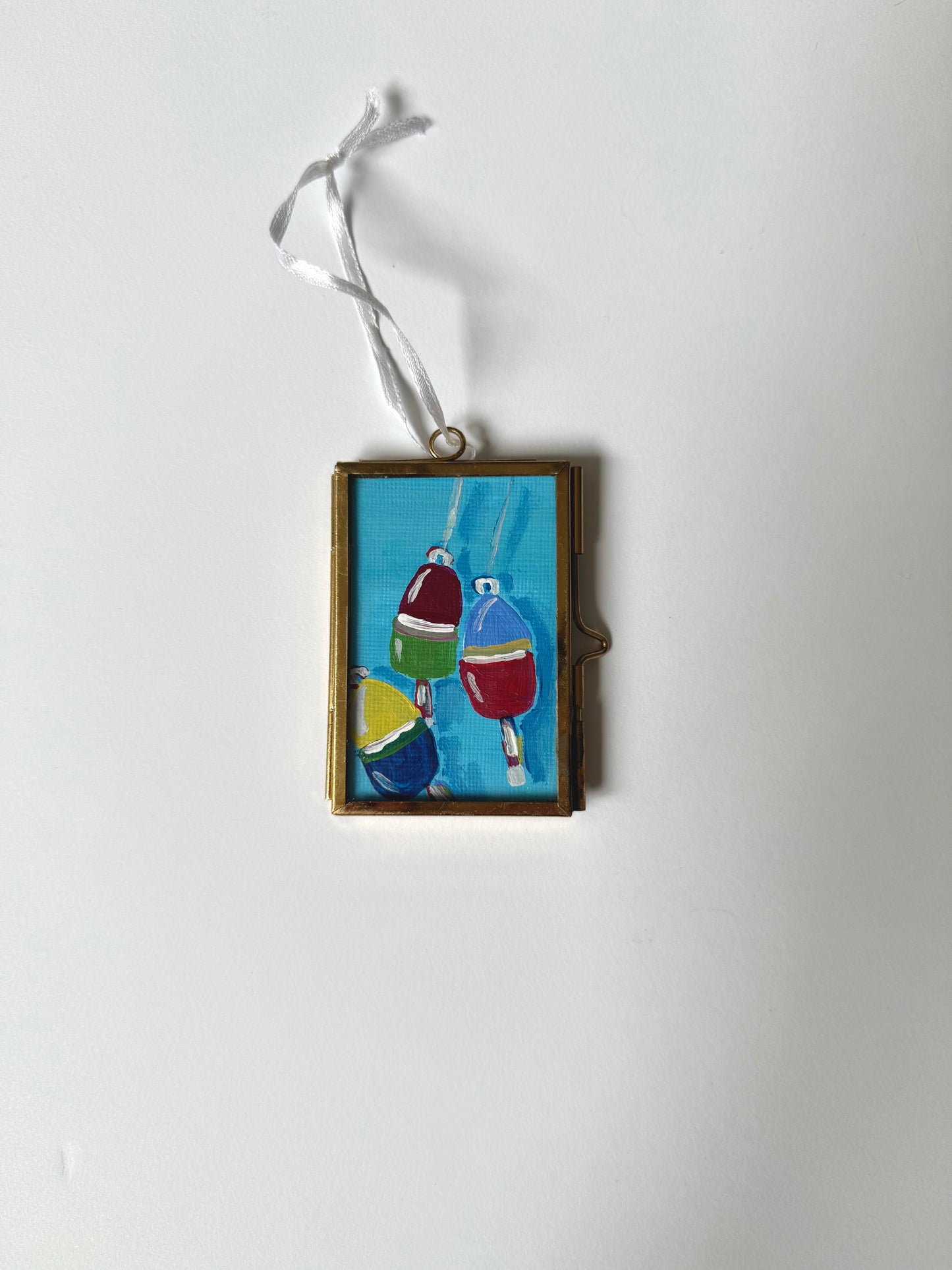 Glass framed Buoys (rectangle)