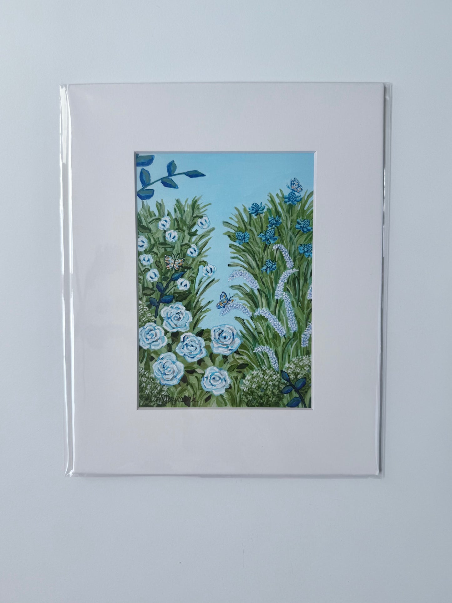 Catching Butterflies Print