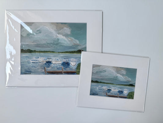 Calm before the storm Print