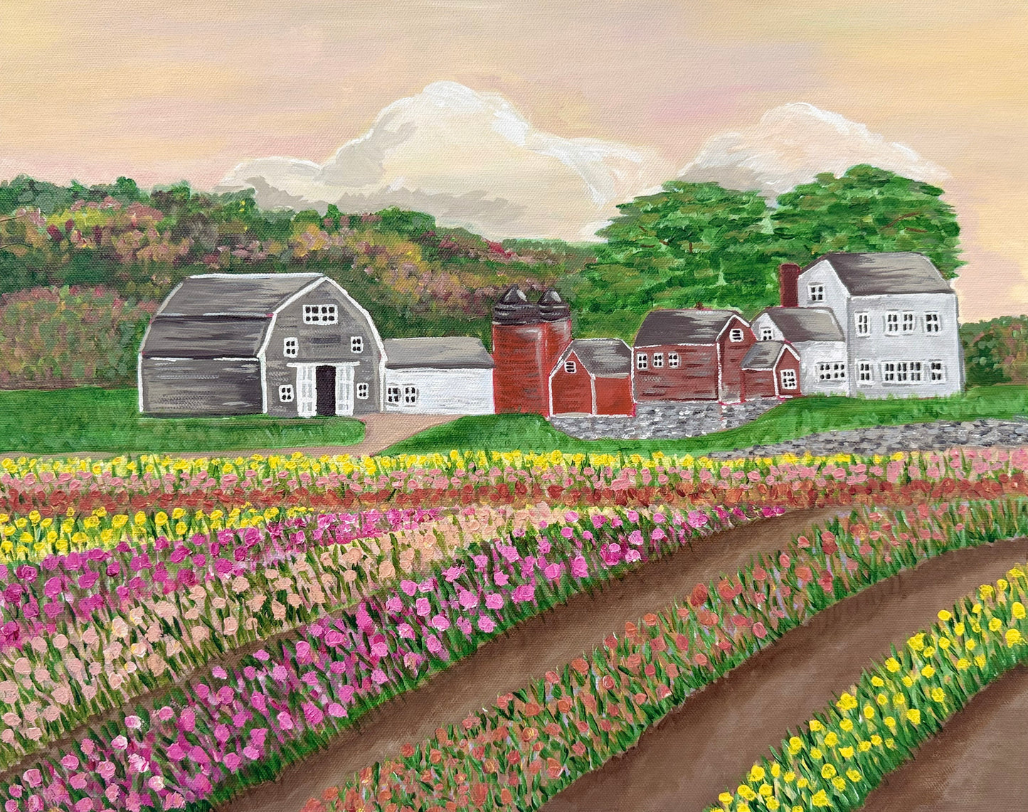 Tulip Farm Print
